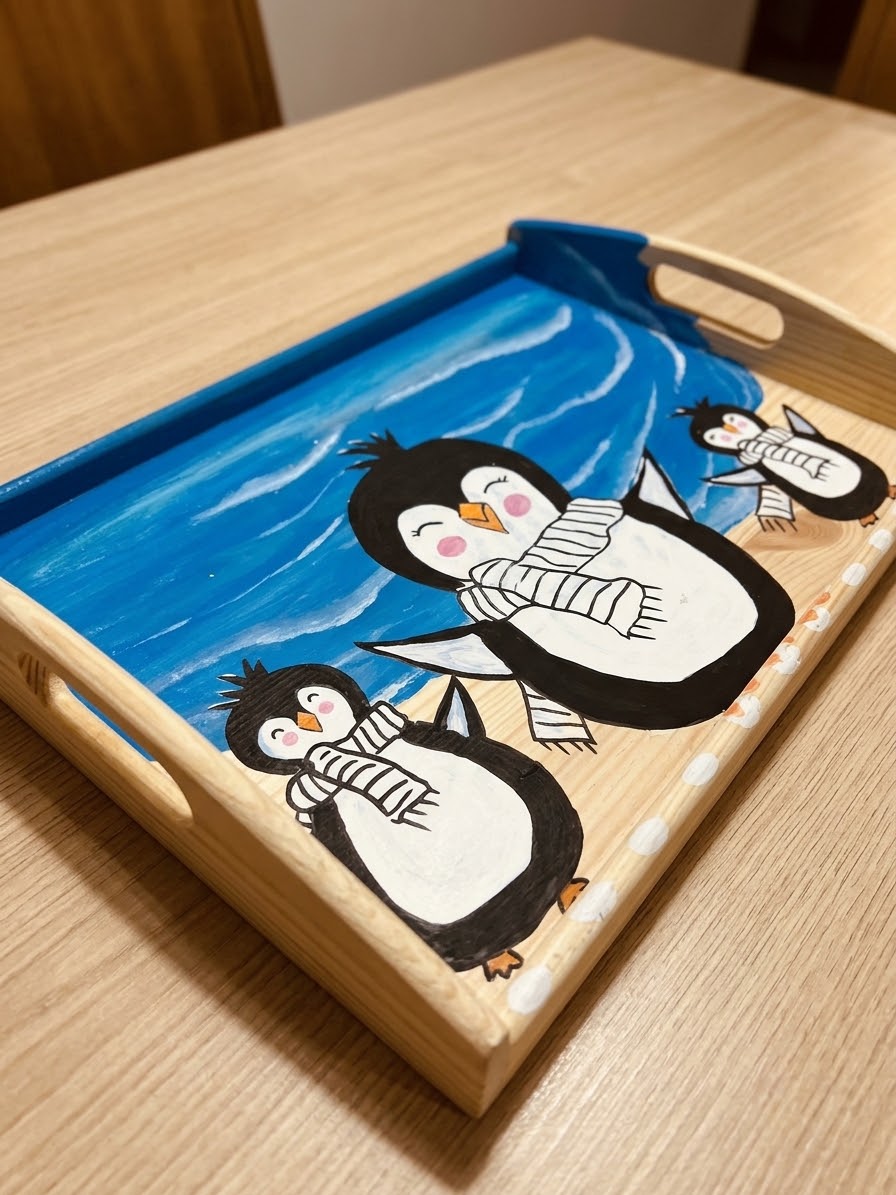 Bengo art trays & 2 coasters