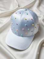 Spring pearls cap