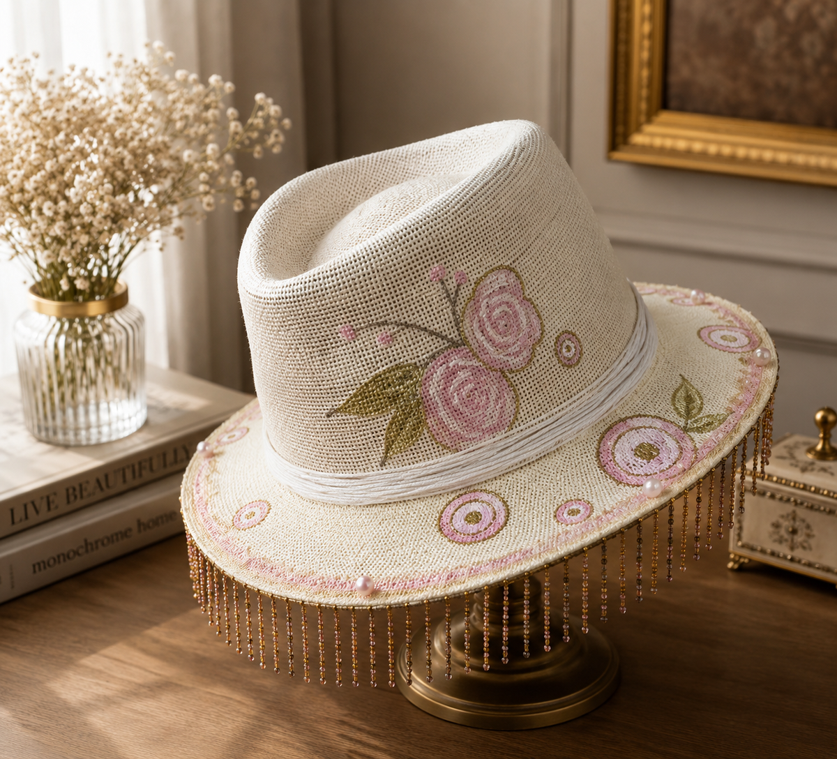 Petals & Weaves hat 👒