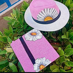 Pink spring hat