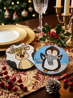 Bengo art trays & 2 coasters